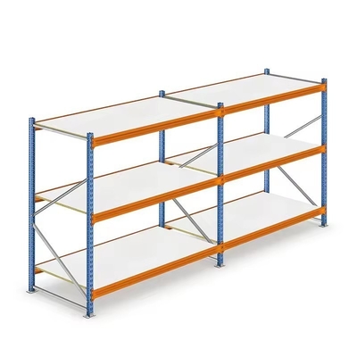 Medium Duty Longspan Rack with Shelving CE ISO Certified Support Payment in USD 200