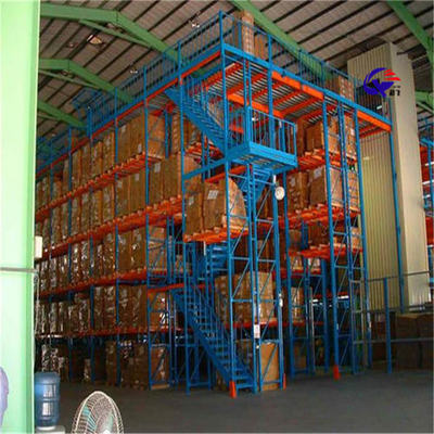 Industrial Steel Mezzanine Platform Storage Racking Closed Open For Warehouse