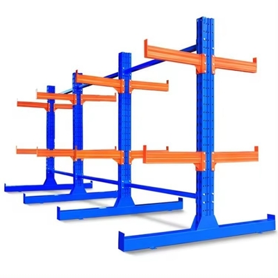 Customized Cantilever Warehouse Racking , Heavy Duty Cantilever Racks SGS ISO Certified