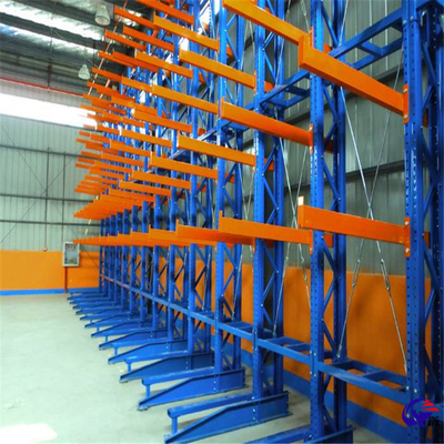 Supermarket Warehouse Heavy Duty Cantilever Storage Rack With Single Side Arm