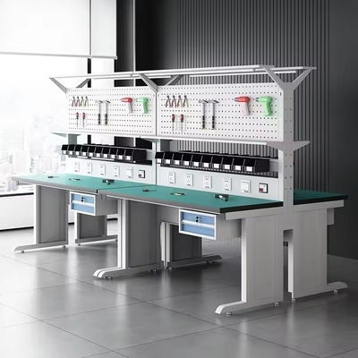 2000 QF-Workbench Industrial Aluminum Assembly Line Worktable with Drawers