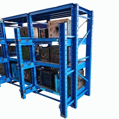 3100*600*2000 Closed Open Powder Coated Mold Rack For Industrial Organization