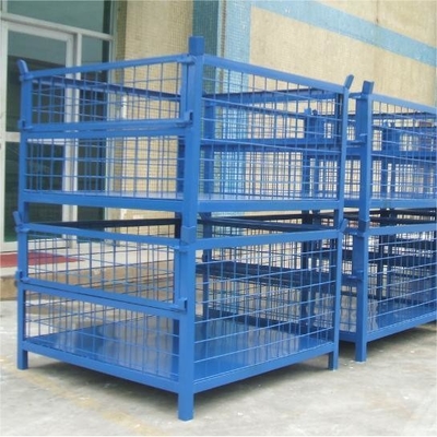 2000*600*2000 Closed Open Welded Wire Mesh Basket for Warehouse Transport