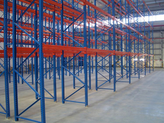 Heavy Duty Warehouse Pallet Racking System Customized Color And Size