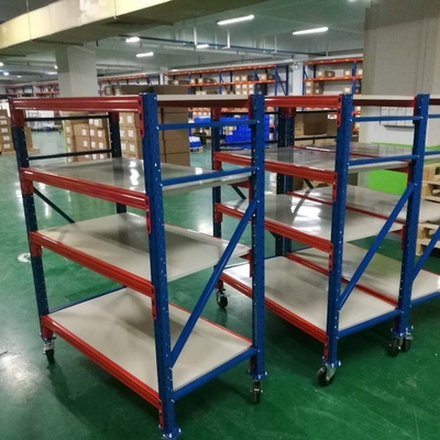 Closed Structure Heavy Duty Industrial Rack For Warehouse Storage Management Solutions