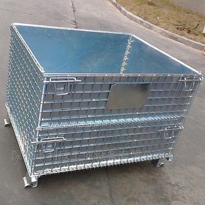 80.000kg Embalagem Peso Bruto Cage Container para paletes fechado aberto