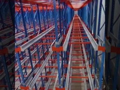 1200x1200 Radio Shuttle Pallet Racking de alta densidade para organização de armazém